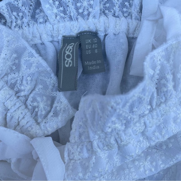 ASOS Waisted Cami In Broderie - Picture 5 of 6